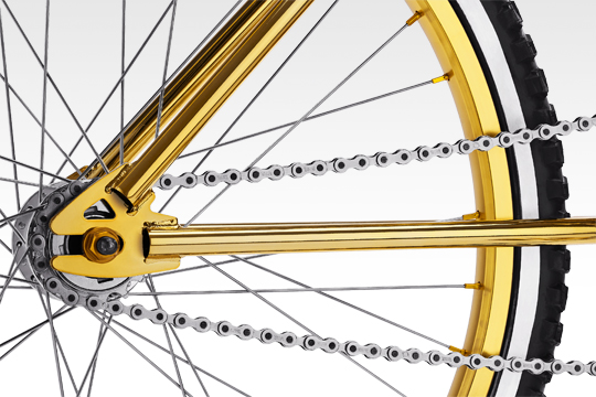 Dior Homme x Bogarde's Gold BMX is the most indulgent bike you'll