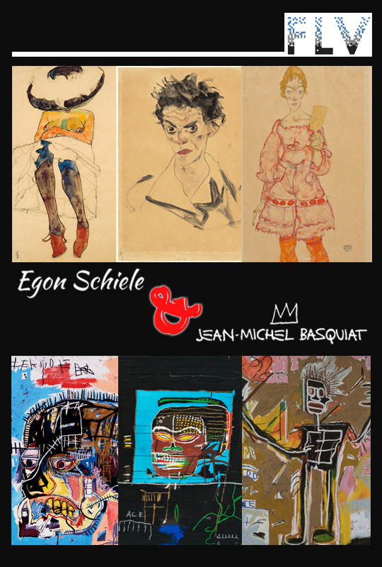 Foundation Louis Vuitton : Egon Schiele & Jean-Michel Basquiat | Sugar & Cream | A Beautiful ...