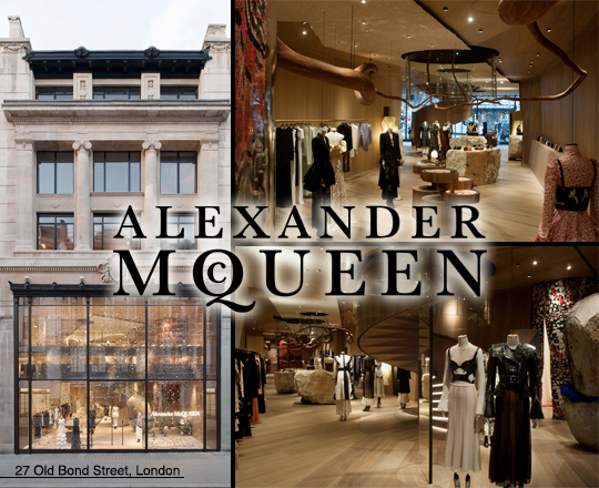 A New Alexander McQueen Flagship Opens on Bond Street in London – WWD