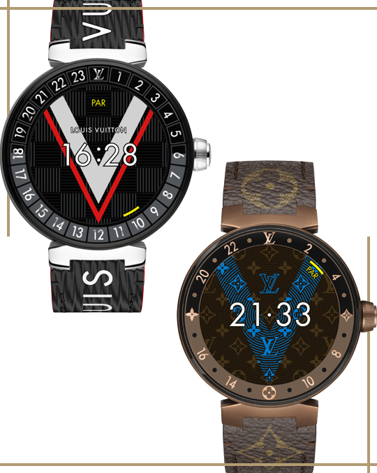 Louis Vuitton adds new watch faces to its connected watch Tambour