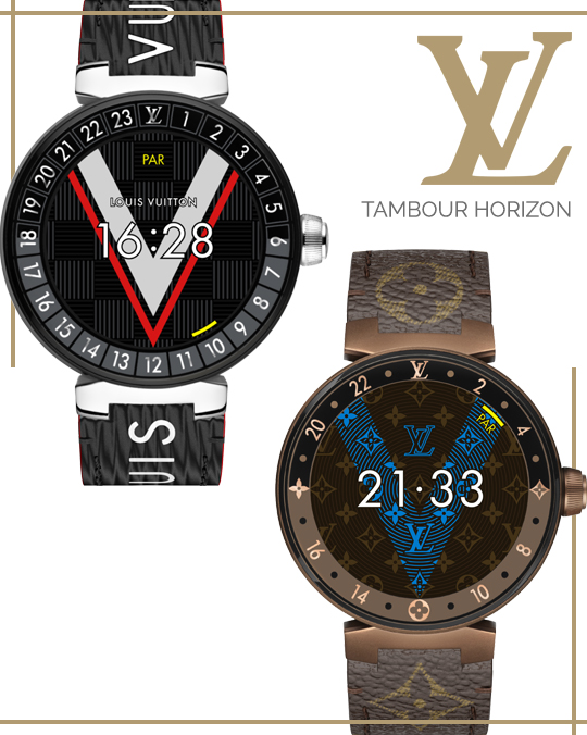 Black Round Louis Vuitton Limited edition smart watch, For Personal Use