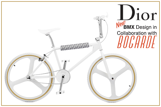 Dior and BMX Bicycle Collaboration