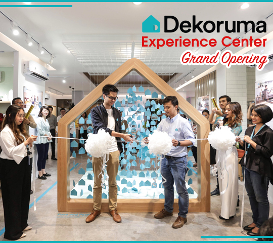 The Unik Event Center Grand Opening Dekoruma Experience Center Sugar Cream 