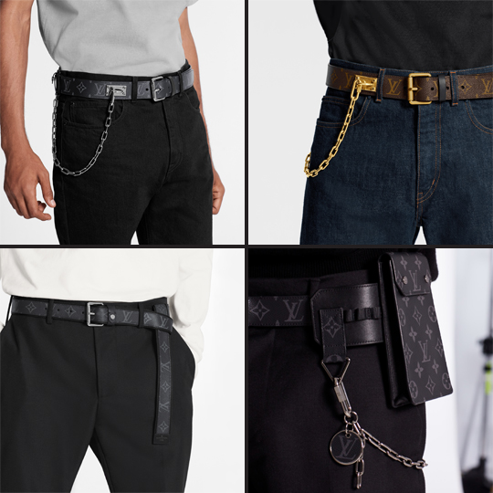 Take A Look At Louis Vuitton's Men's Belt Collection – PAUSE