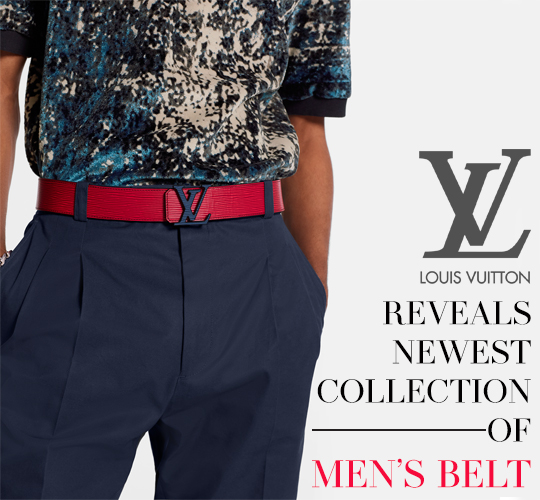 Take A Look At Louis Vuitton's Men's Belt Collection – PAUSE