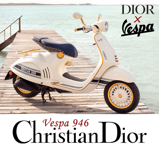Dior X Vespa : VESPA 946 CHRISTIAN DIOR | Sugar & Cream | A Beautiful