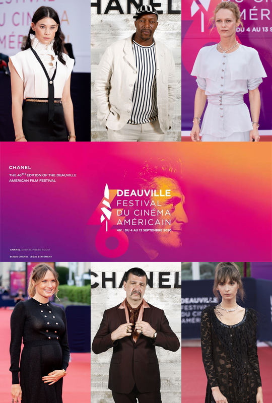 Vanessa Paradis In Chanel 2020 Deauville American Film Festival