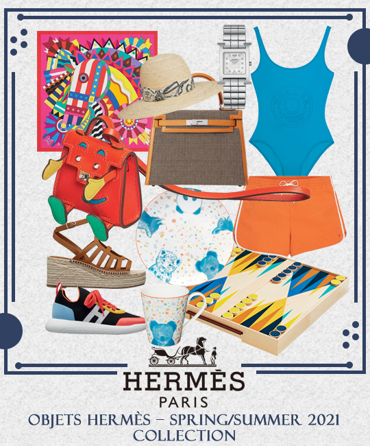 Highlights from Hermès Objets Collection for Spring/Summer 2021
