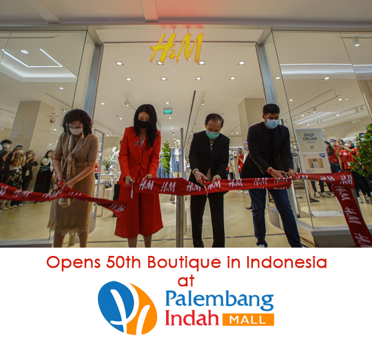 H&M Opens 50th Boutique in Indonesia Sugar & Cream A