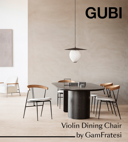 Gubi deals violin chair