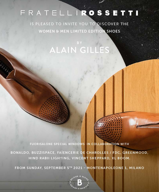 FRATELLI ROSSETTI x ALAIN GILLES LIMITED EDITION SHOES