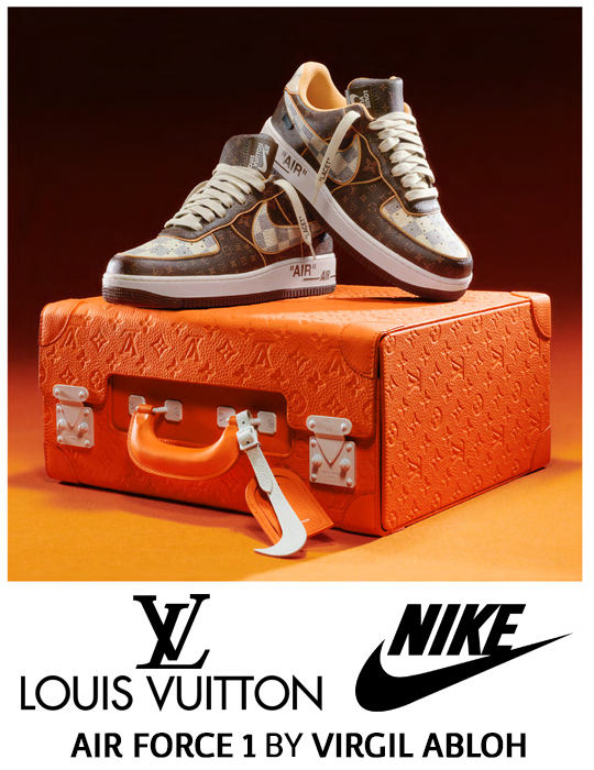 THE LOUIS VUITTON AND NIKE “AIR FORCE 1” BY VIRGIL ABLOH