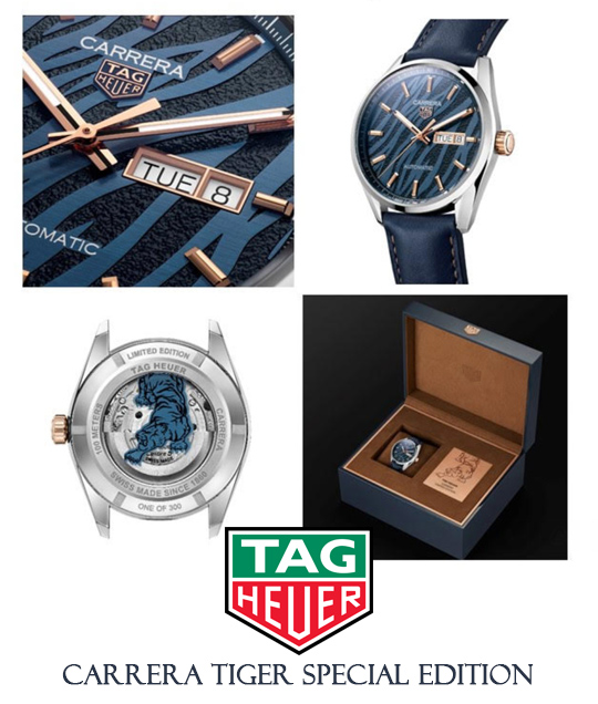 TAG HEUER CARRERA TIGER SPECIAL EDITION Sugar Cream A