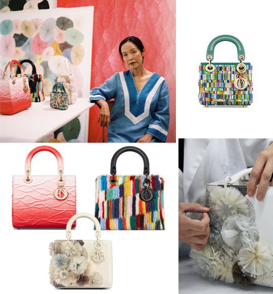 See Diors New Lady Dior Art Project Handbag Designs