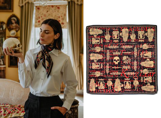 RORY HUTTON LTD – SILK SCARVES CELEBRATING THE 400TH ANNIVERSARY