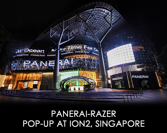 PANERAI RAZER POP UP AT ION2 SINGAPORE Sugar Cream A