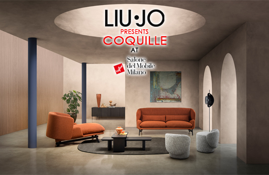 LIU JO LIVING PRESENTS COQUILLE THE NEW UPHOLSTERED COLLECTION Sugar Cream A Beautiful Life Deserves a Beautiful Home