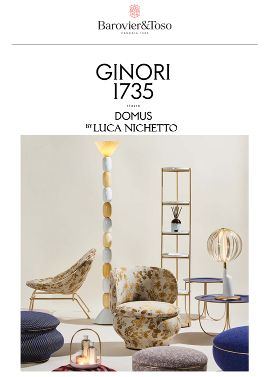 BAROVIER&TOSO X GINORI 1735 – DOMUS COLLECTION BY LUCA NICHETTO, Sugar &  Cream