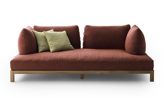 ADAL presents furniture collection in woven tatami fabric during