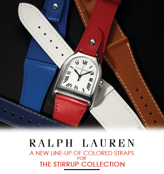 Ralph lauren hot sale stirrup watch